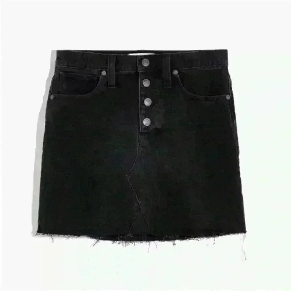 NWT! Madewell Rigid Denim A-line Skirt Size
28